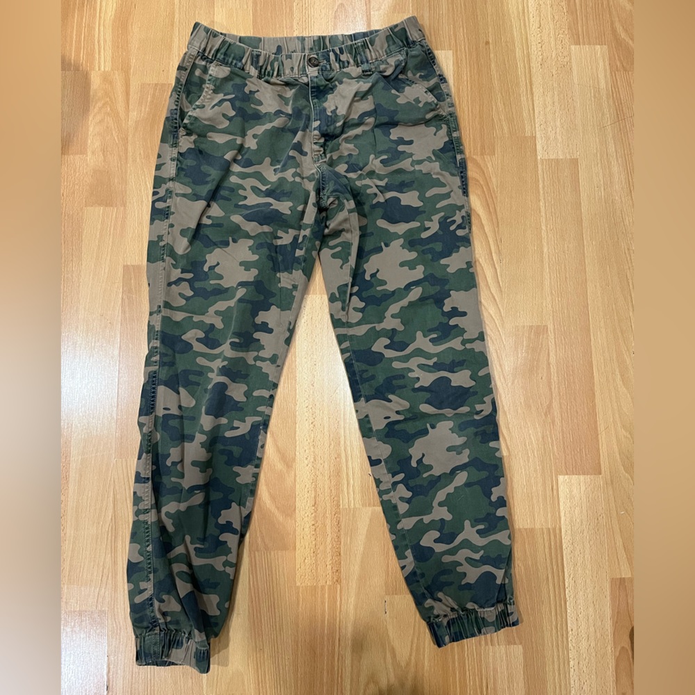 Bearbottom camo jogger pants size men’s medium